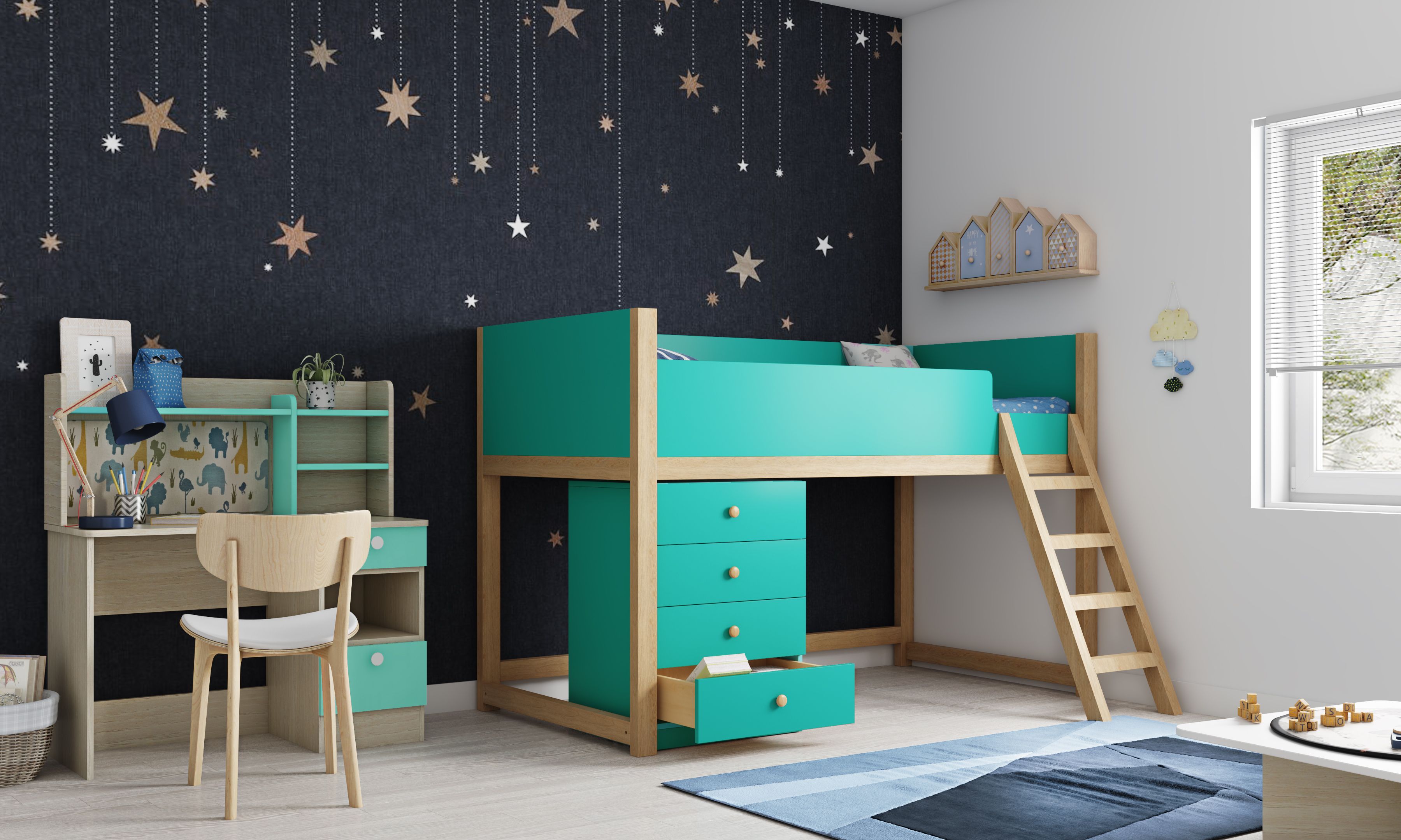 Bunk Bed Design by Livspace