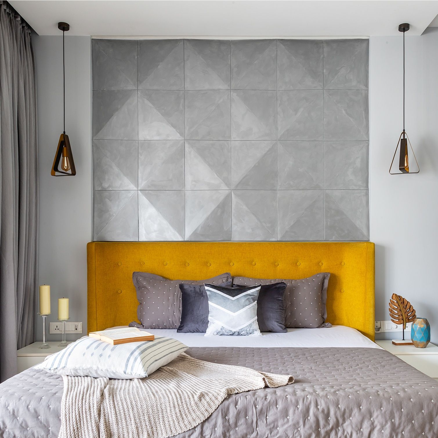 Modern Grey Wallpaper For Bedrooms