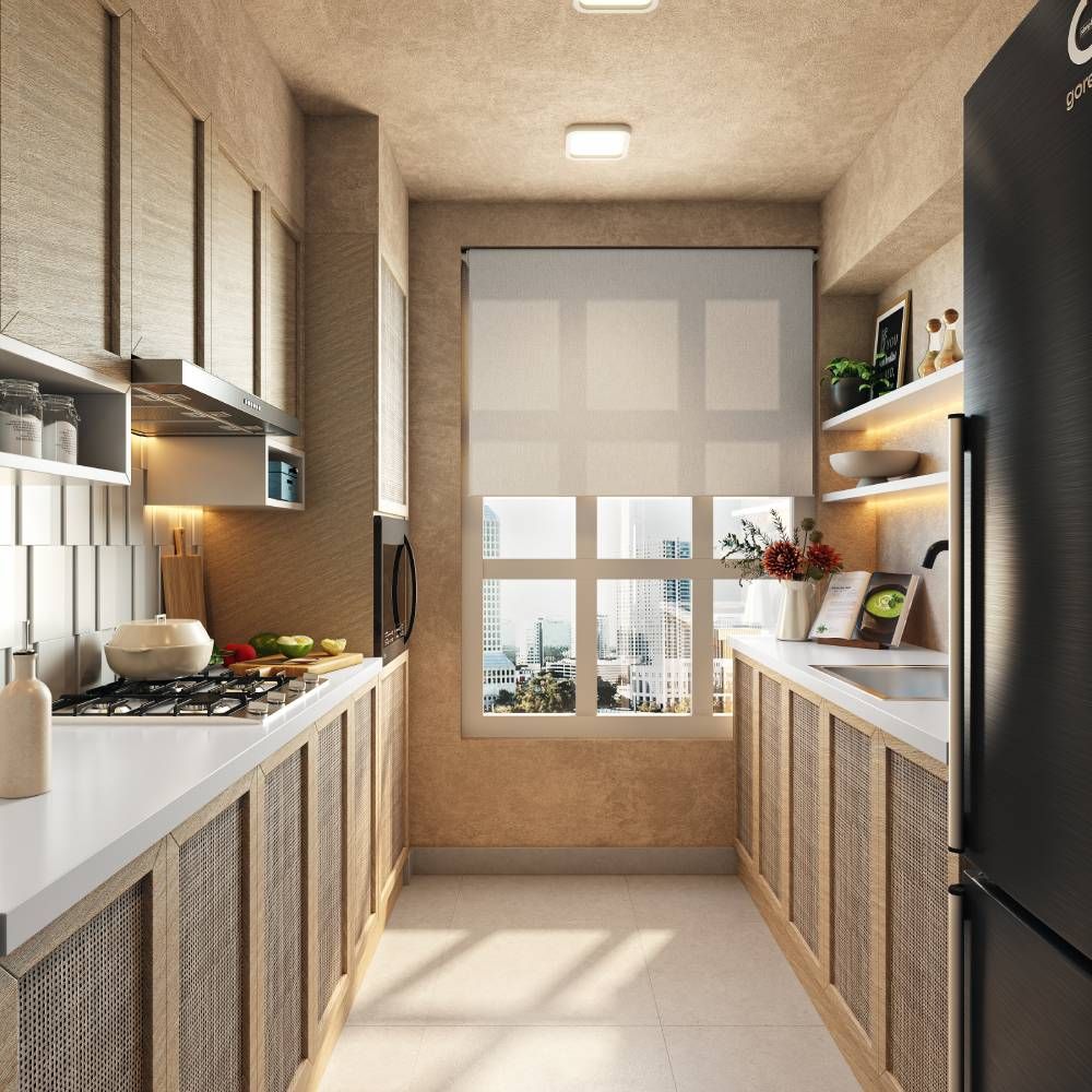 Scandinavian Design For Kitchens With A White Quartz Countertop