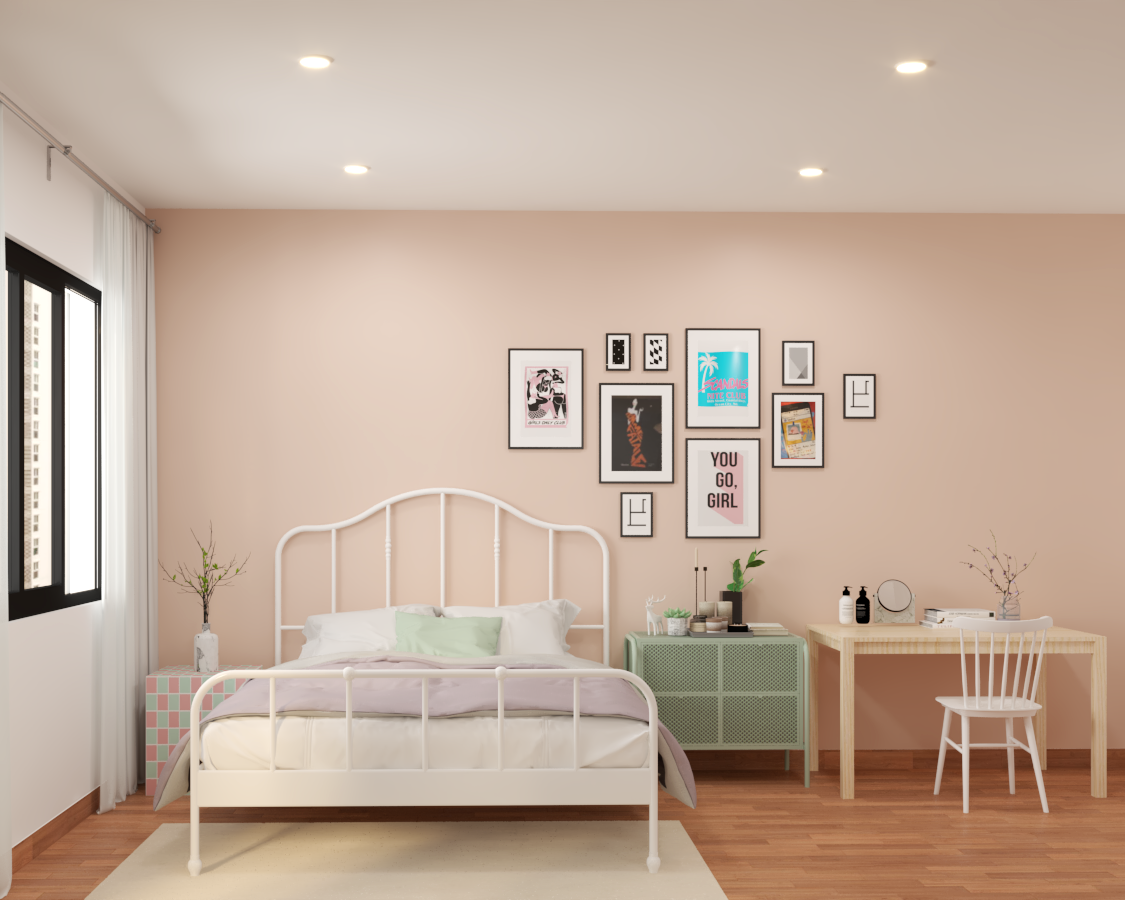 Modern Kid's Bedroom Design With Pastel Coloured Theme