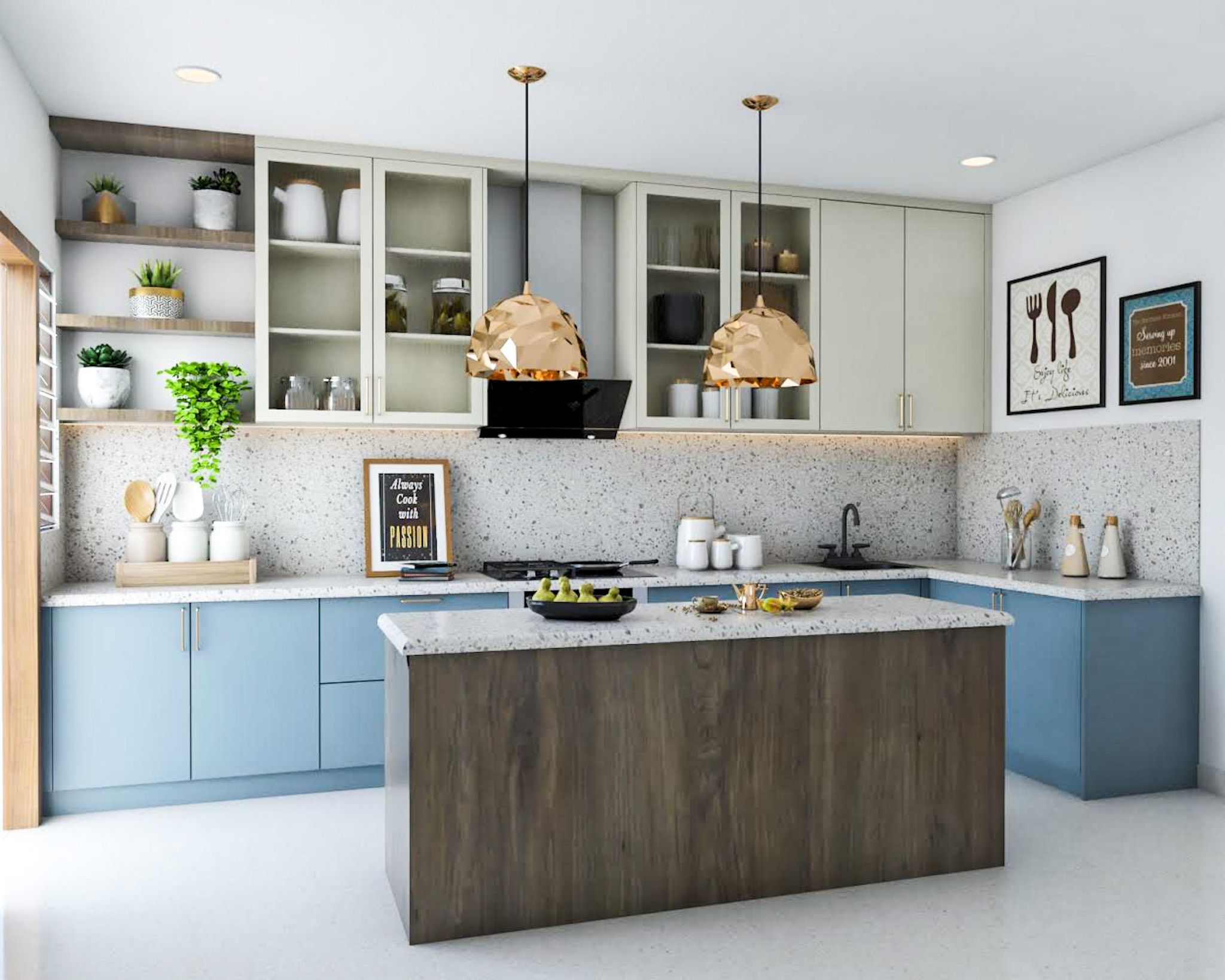 hdb kitchen designs | modern kitchen interior design ideas in