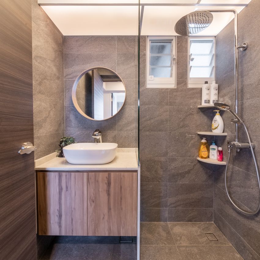 Bathroom Design With A Separate Shower Area | Livspace