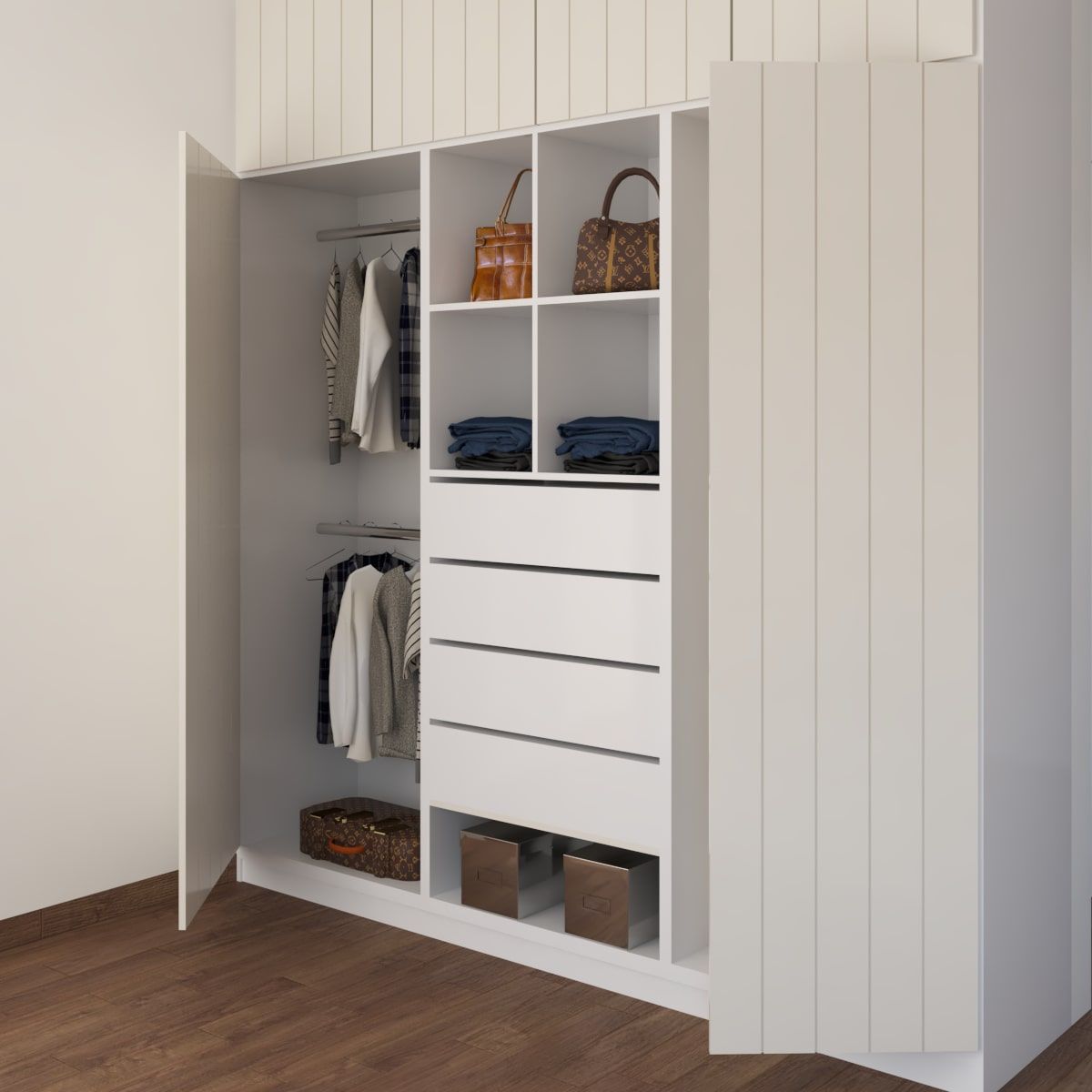 compact-wardrobe-design-with-fluted-panels-livspace