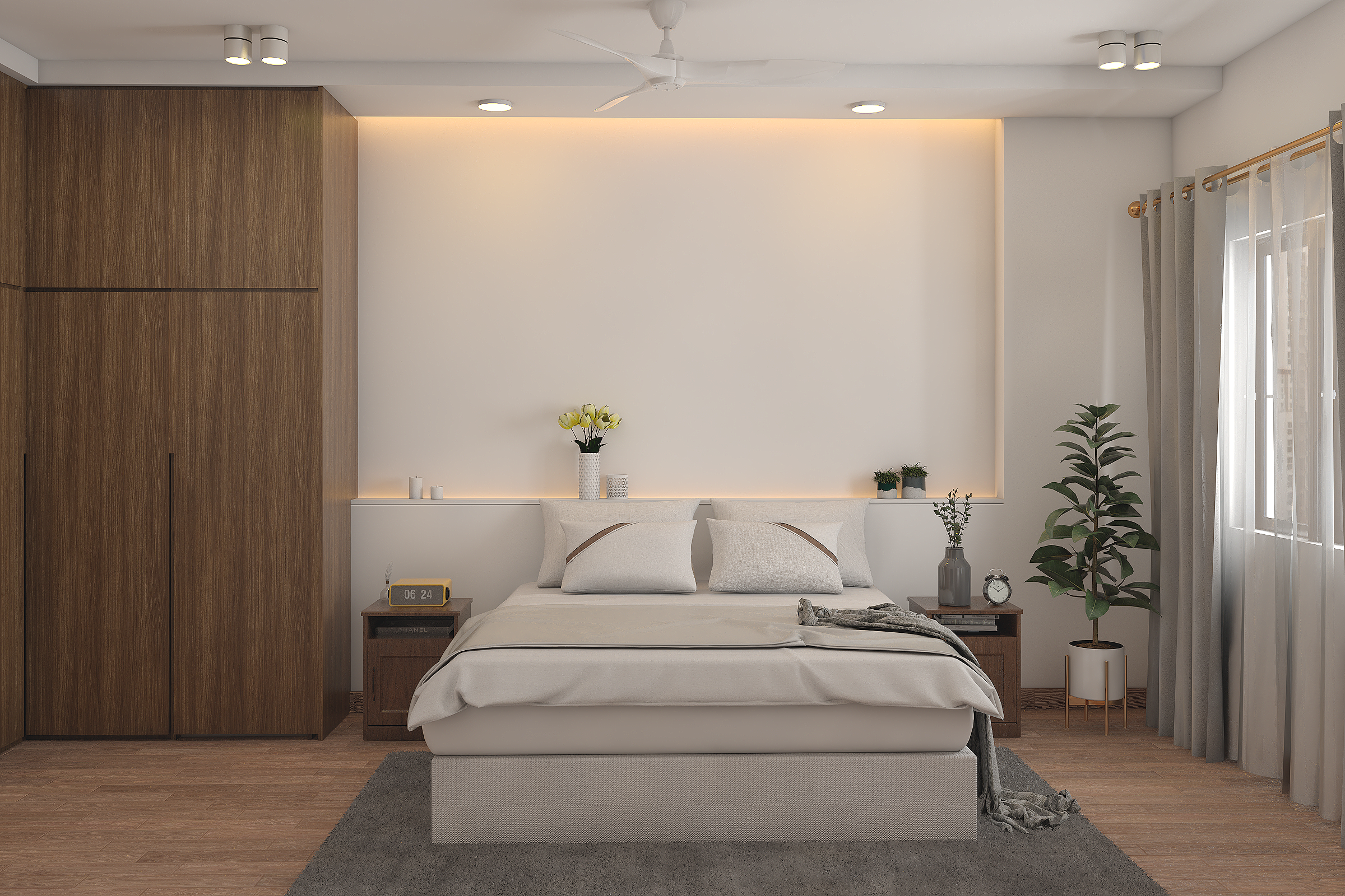 Scandinavian Bedroom Design
