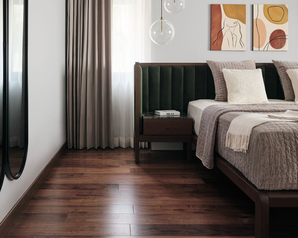 Wood Flooring Design With Rectangular