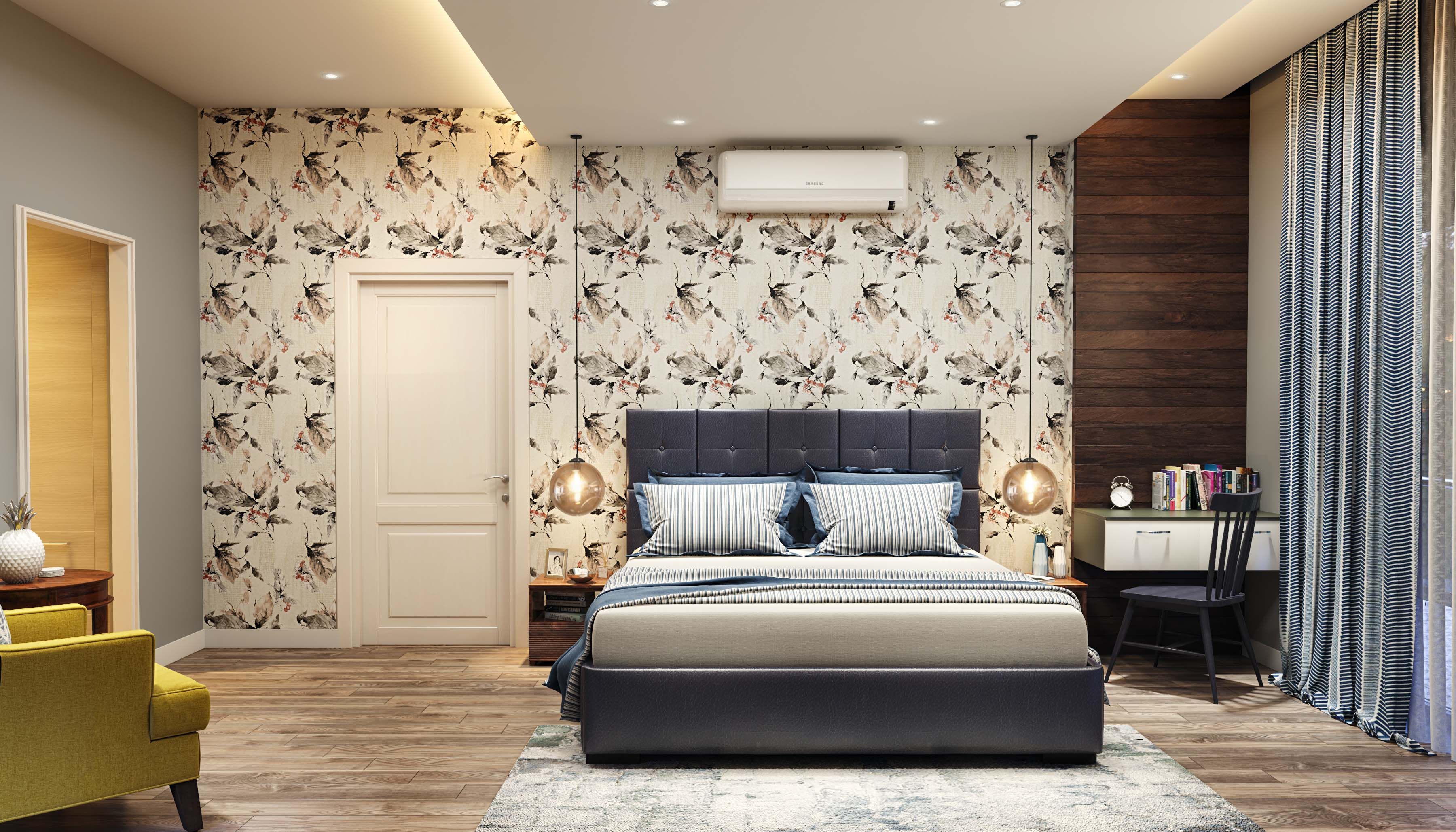 100+ Bedroom Wallpaper Design | Ideas For Your Interiors - Livspace