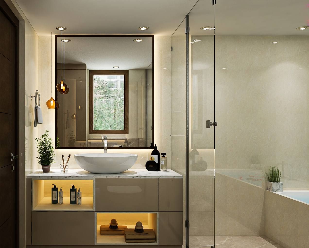 Premium Modern Style Bathroom With Bathtub Livspace 0054