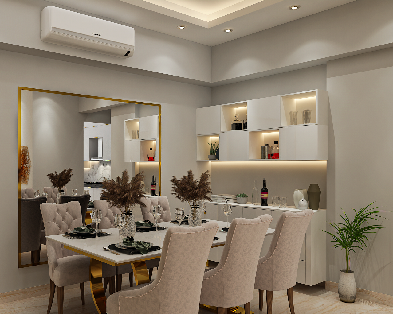 Classic Styled Spacious Dining Room