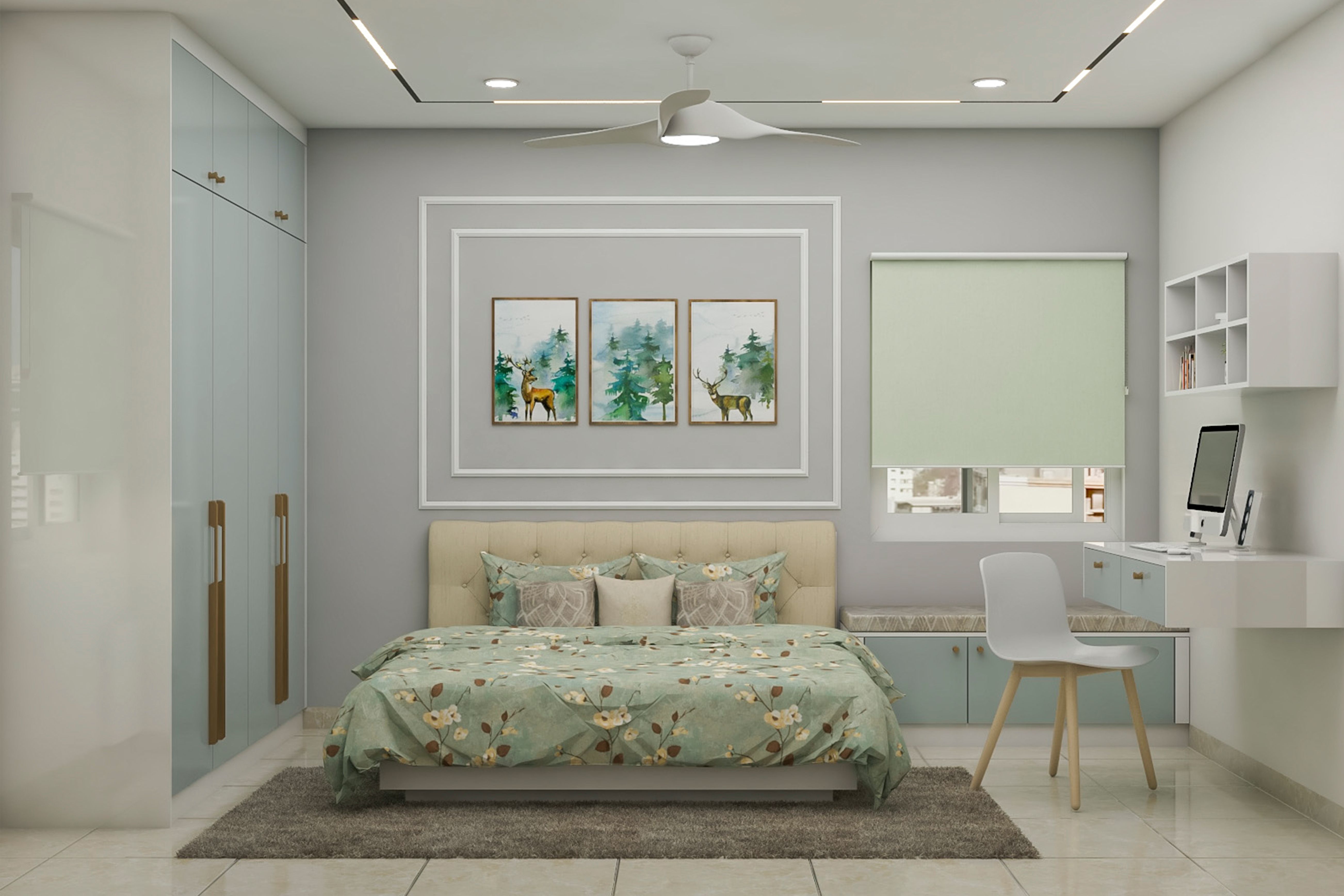 Guest Room Interior Design | Best Guest Bedroom Interior Design for ...