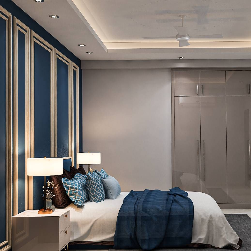 Modern Kid's Bedroom Design With Warm Cove Lighting