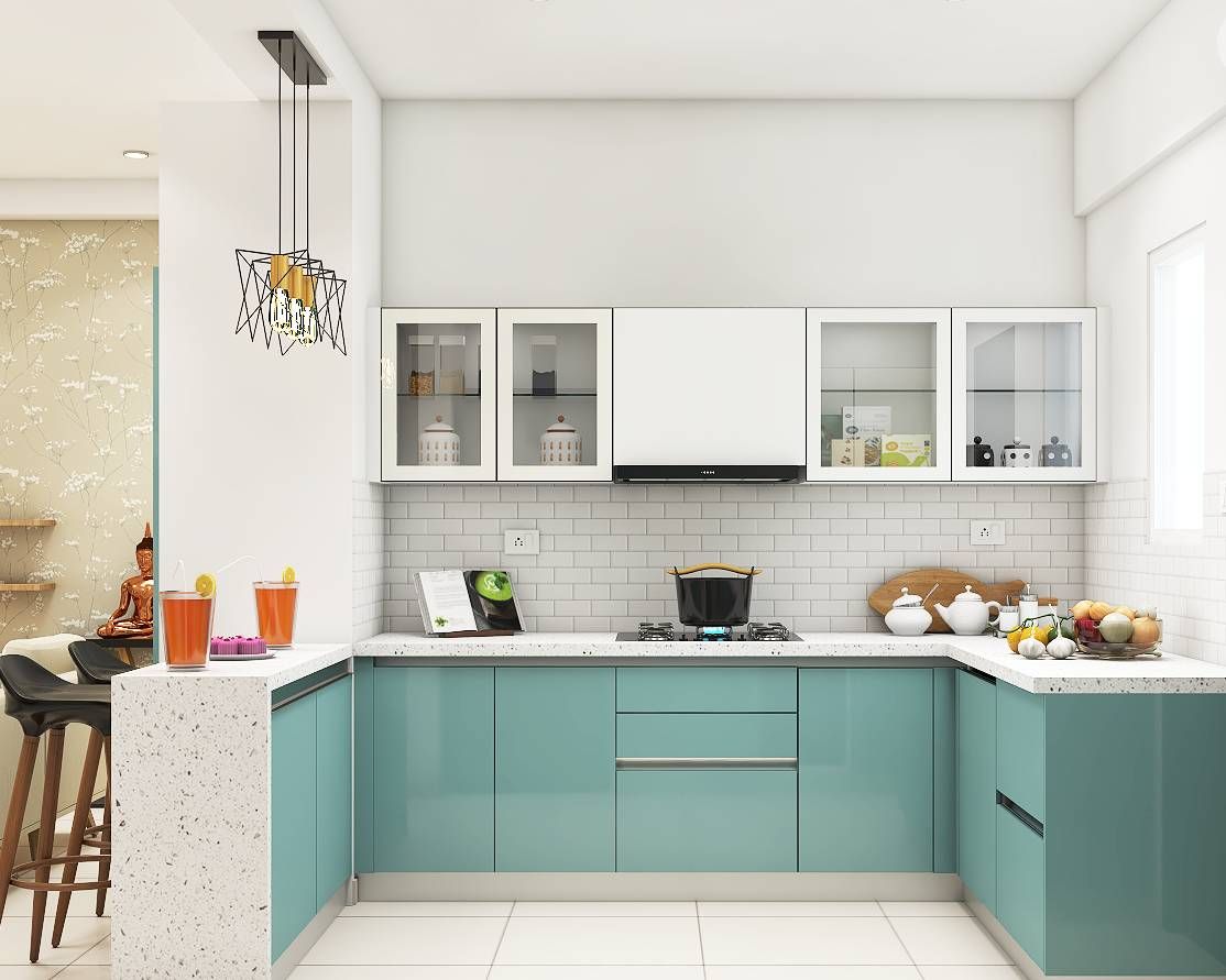 35+ Modular Kitchen Colour Combinations for Every Size by Livspace