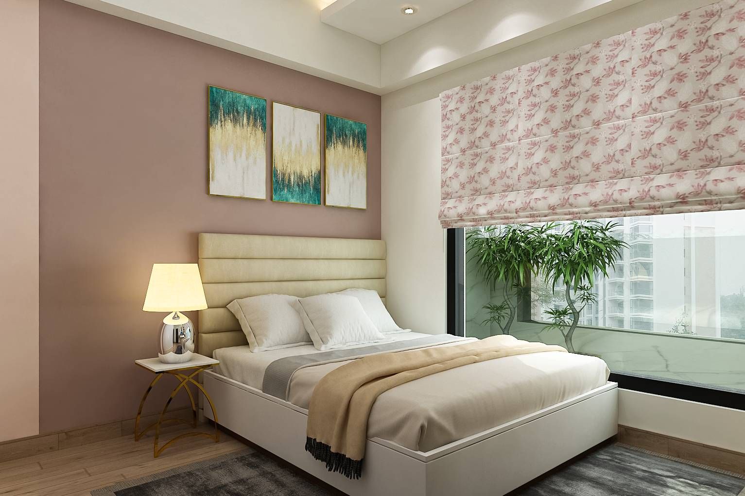 Modern Elegant Master Bedroom Design