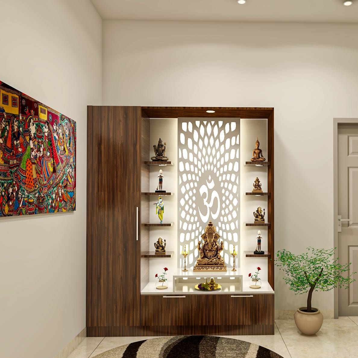 Pooja Room Design Cost