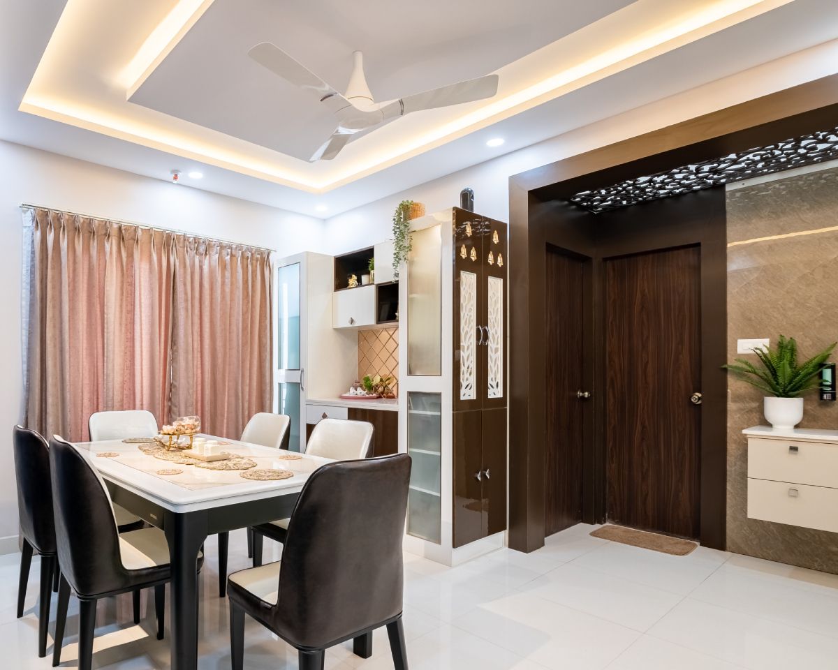 Gypsum False Ceiling With A Paint Finish | Livspace