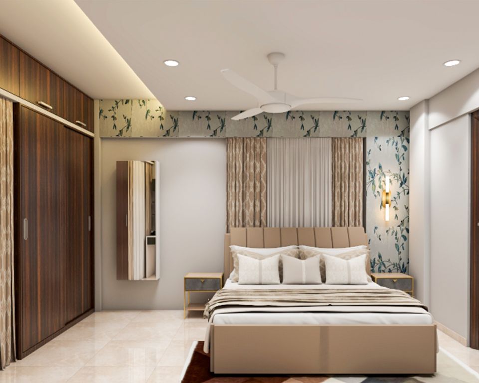 Rectangular Gypsum Ceiling Design Livspace