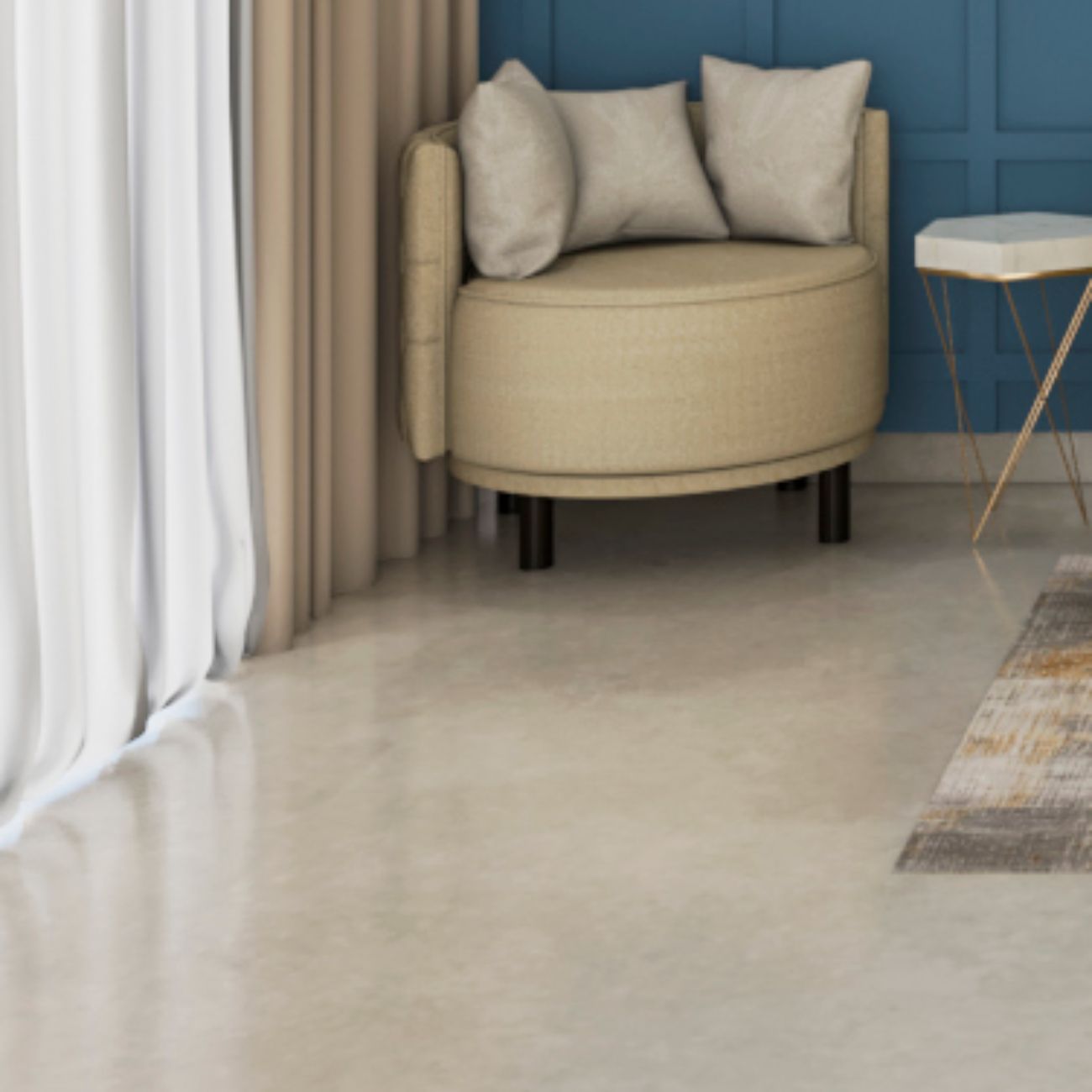 Glossy Ceramic Floor Tiles Design For Modern Homes