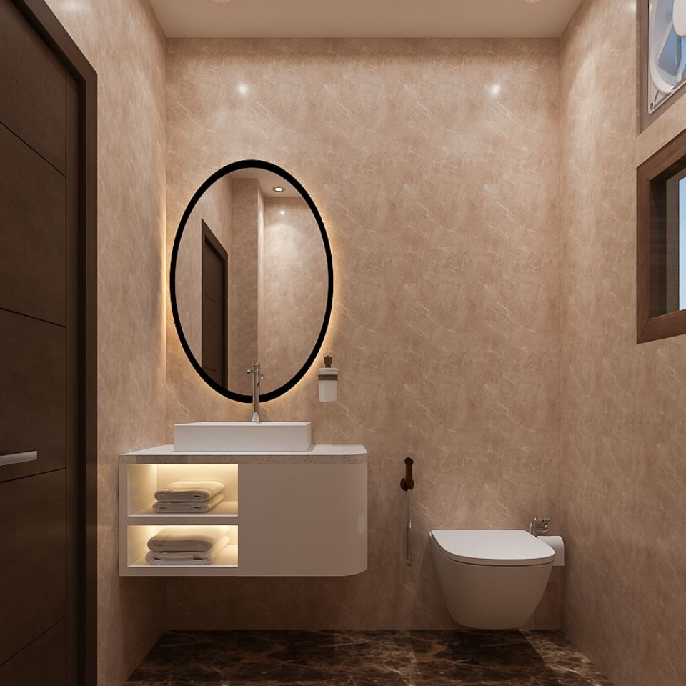 Durable Ceramic Wall Tiles Design For Bathrooms