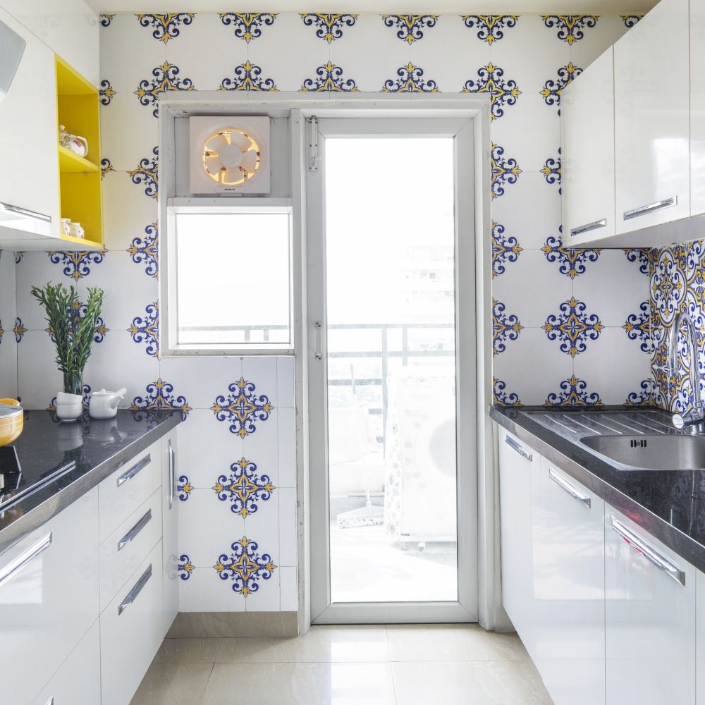 Modern White UPVC Window Design For Kitchens