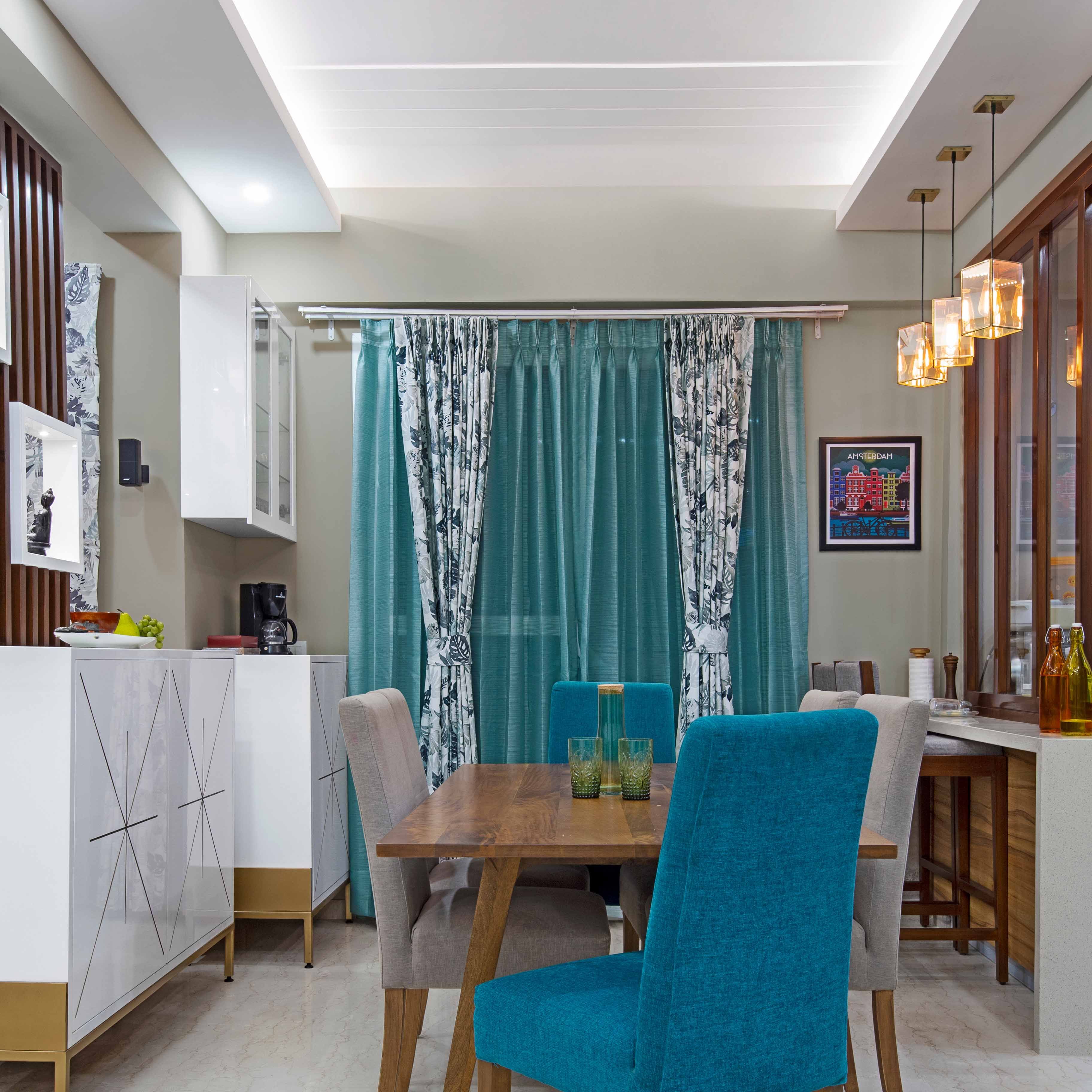 Modern Gypsum Parallel Ceiling Design For Dining Room
