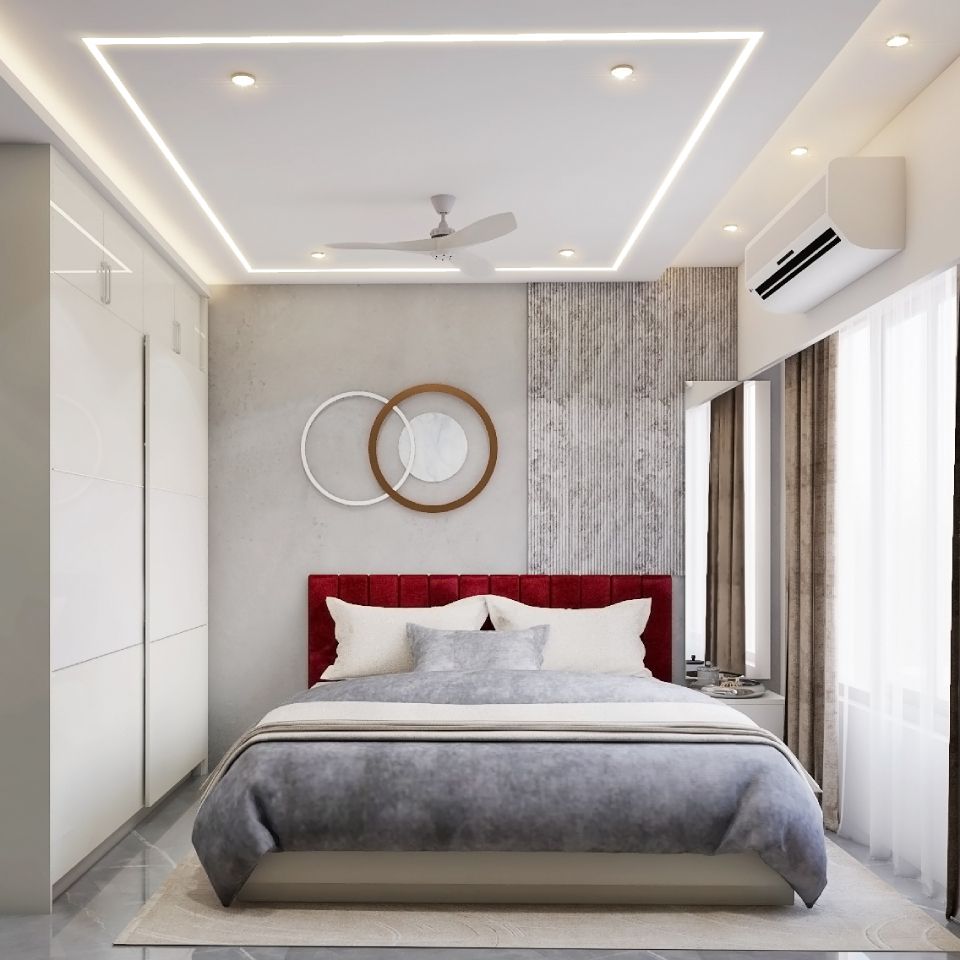 Bedroom Interior Gypsum False Ceiling Design Service Thickness Sexiz Pix