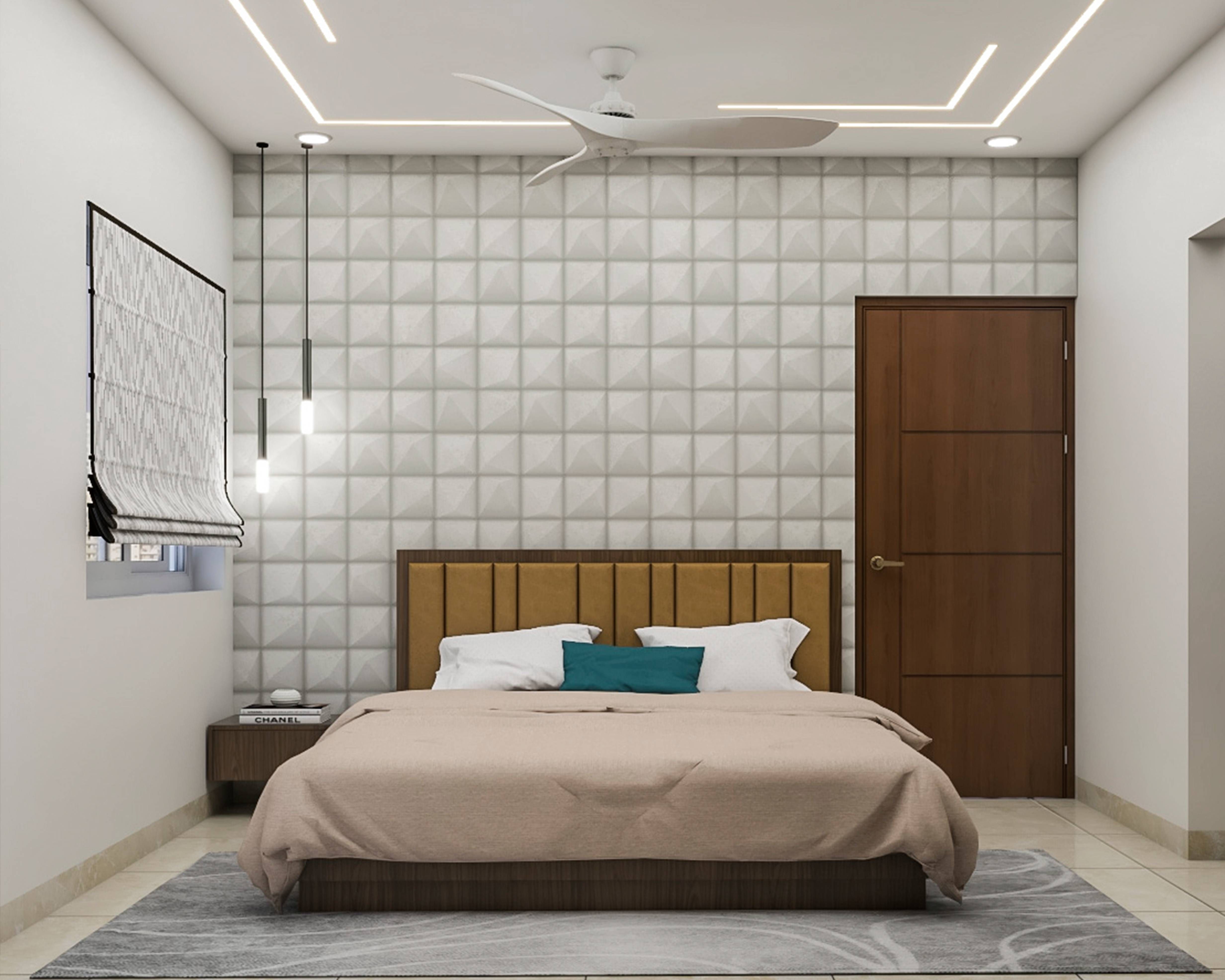 Modern Guest Room Design With A King Size Bed
