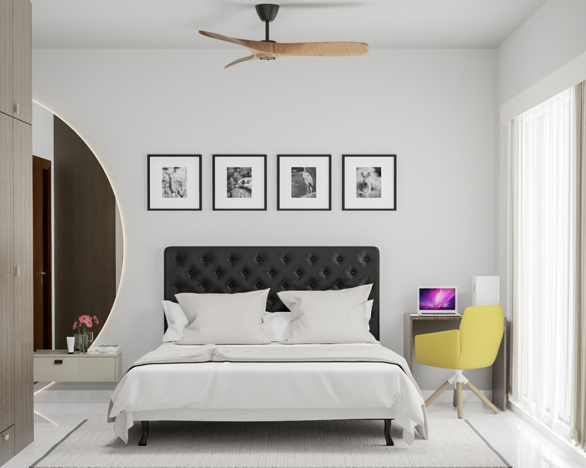 Modern Guest Bedroom Design With A Queen Bed