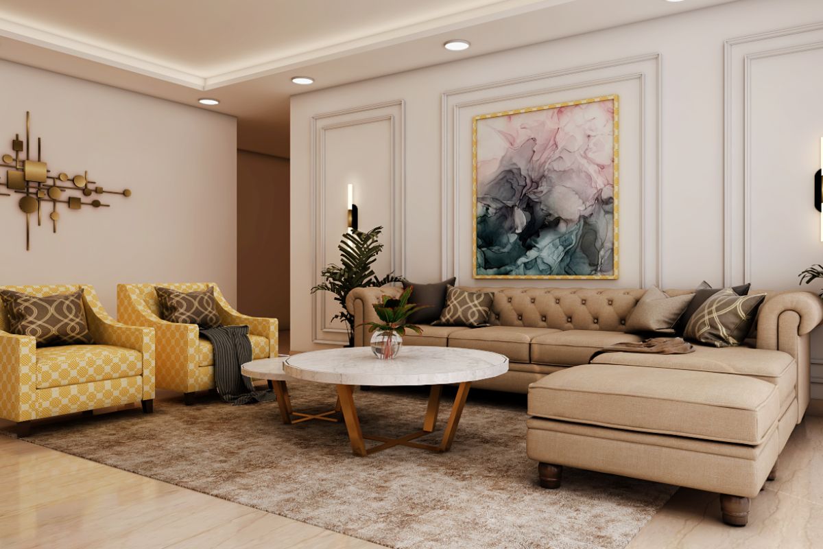 Living Room Design With Light Coloured Wall Paint And Trims Livspace   22 1 1 1 1666867694 ZqIut 