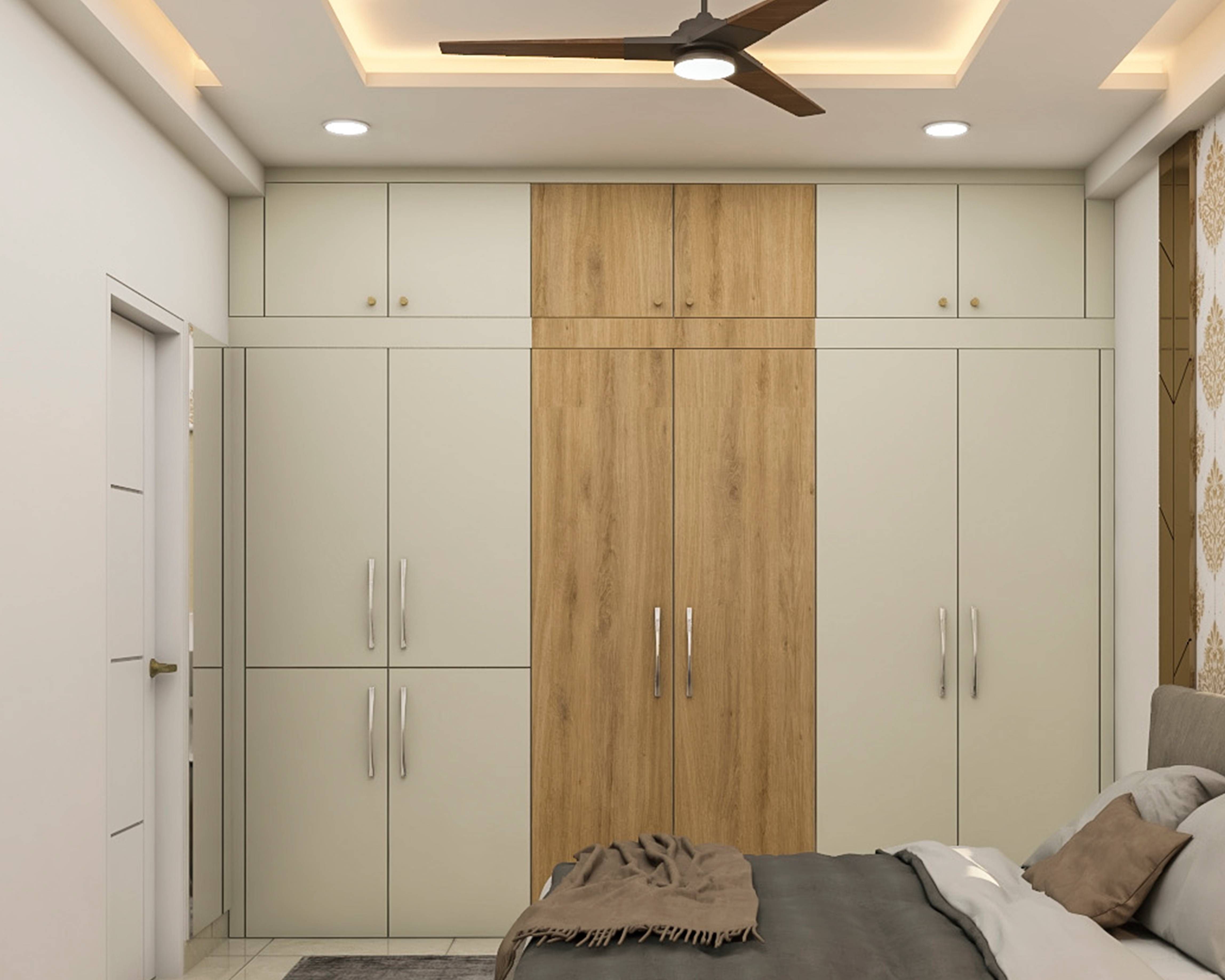 Contemporary 8-Door Wardrobe Design For Bedrooms