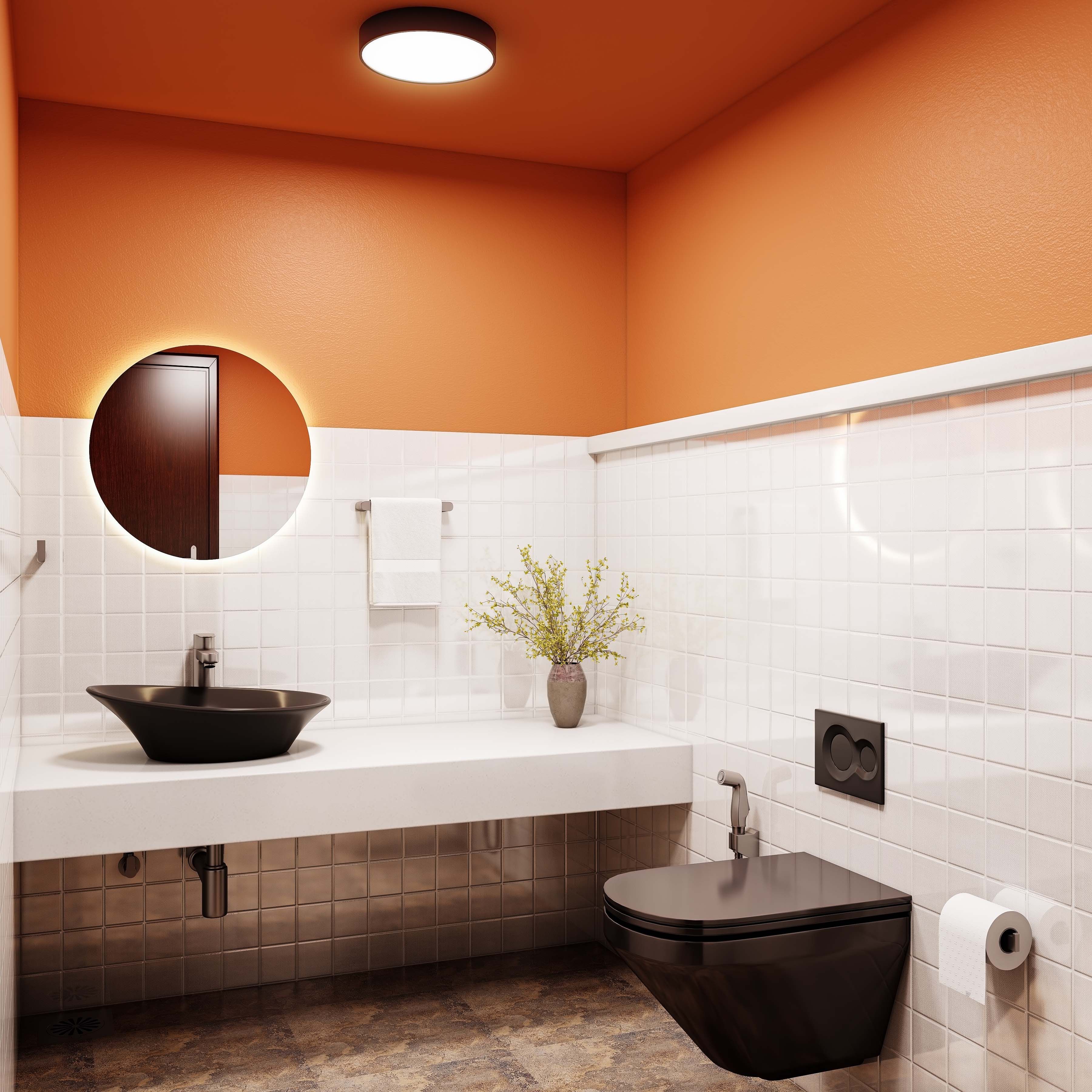 Modern Ceramic Glossy Checkerboard White Bathroom Tile Design