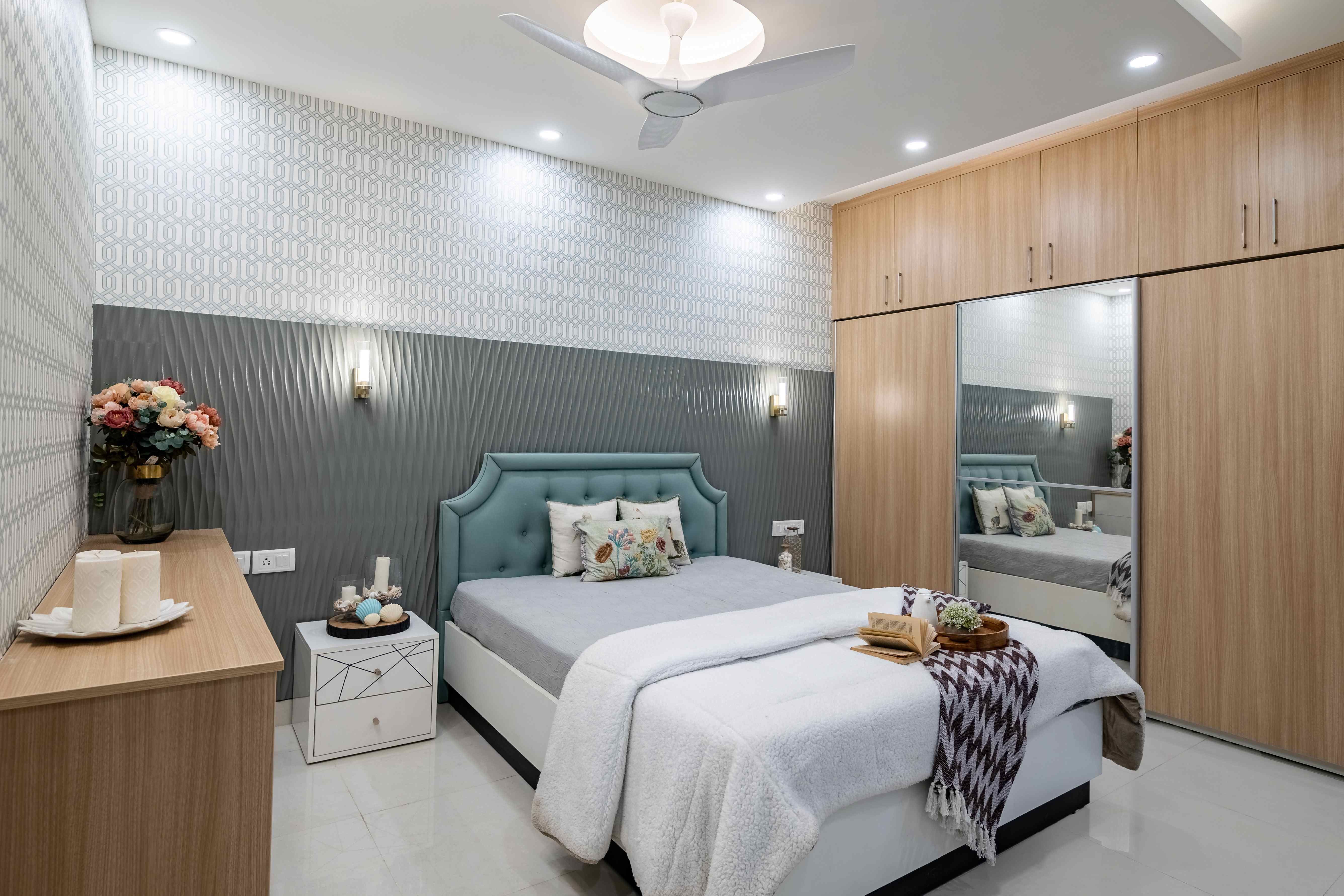 Contemporary Bedroom Design With A Double Bed With Hydraulic Storage