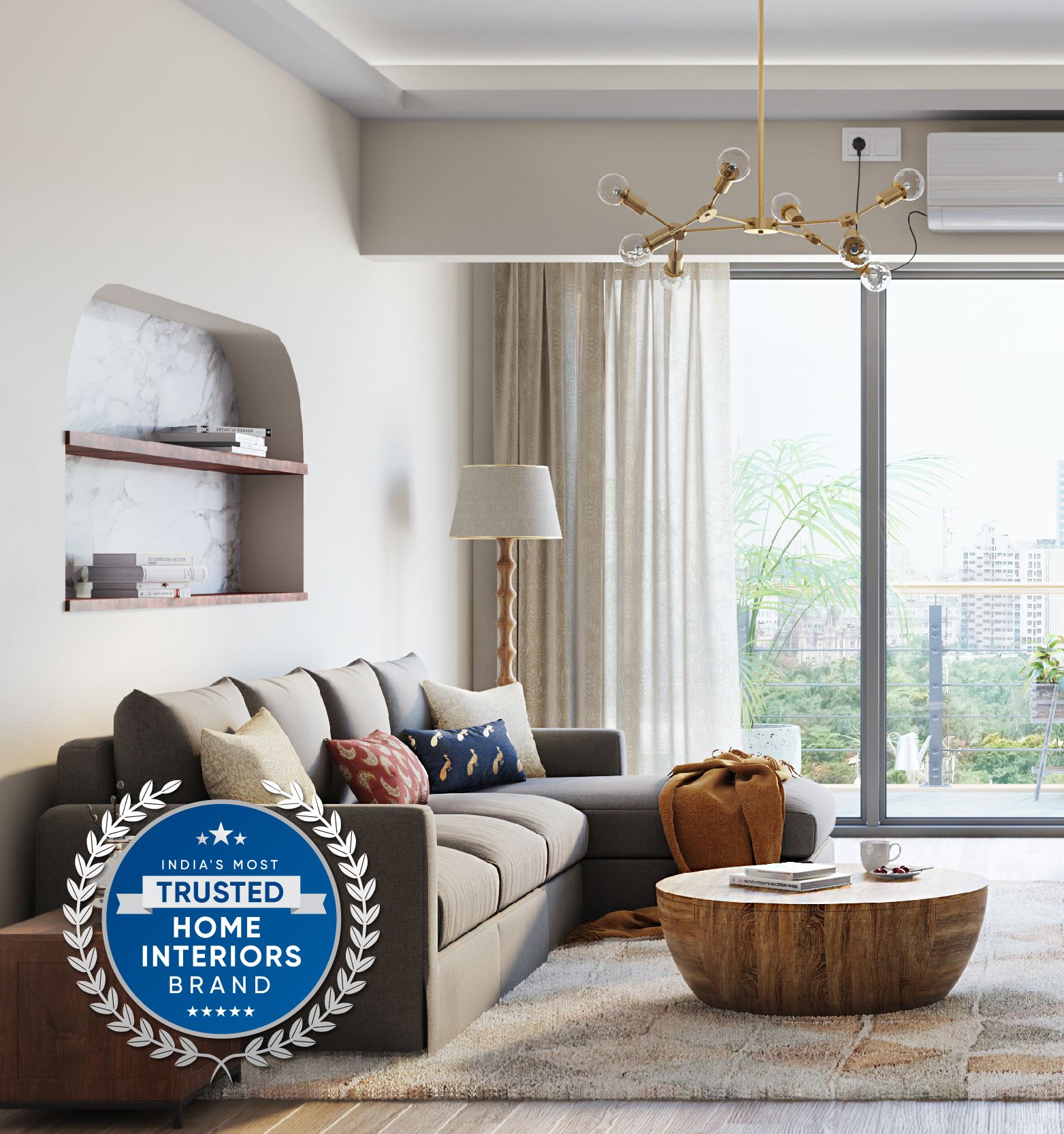 Home interior designer in vadodara by Livspace