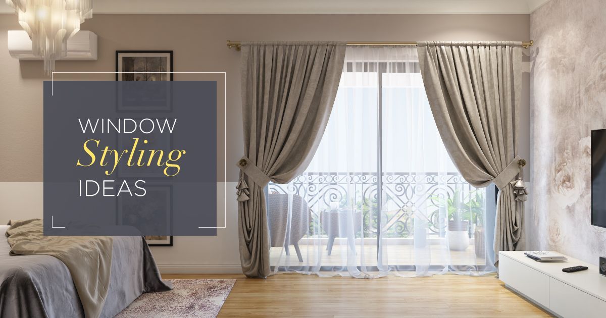 Styling Tips 6 Window Treatment Ideas, Living Room Window Curtain Designs