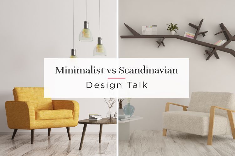 Minimalist vs scandinavian design