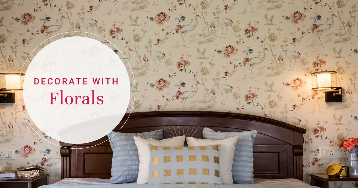 7 Ways to Use Florals in Interiors