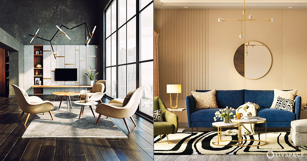 modern vs contemporary interior design difference