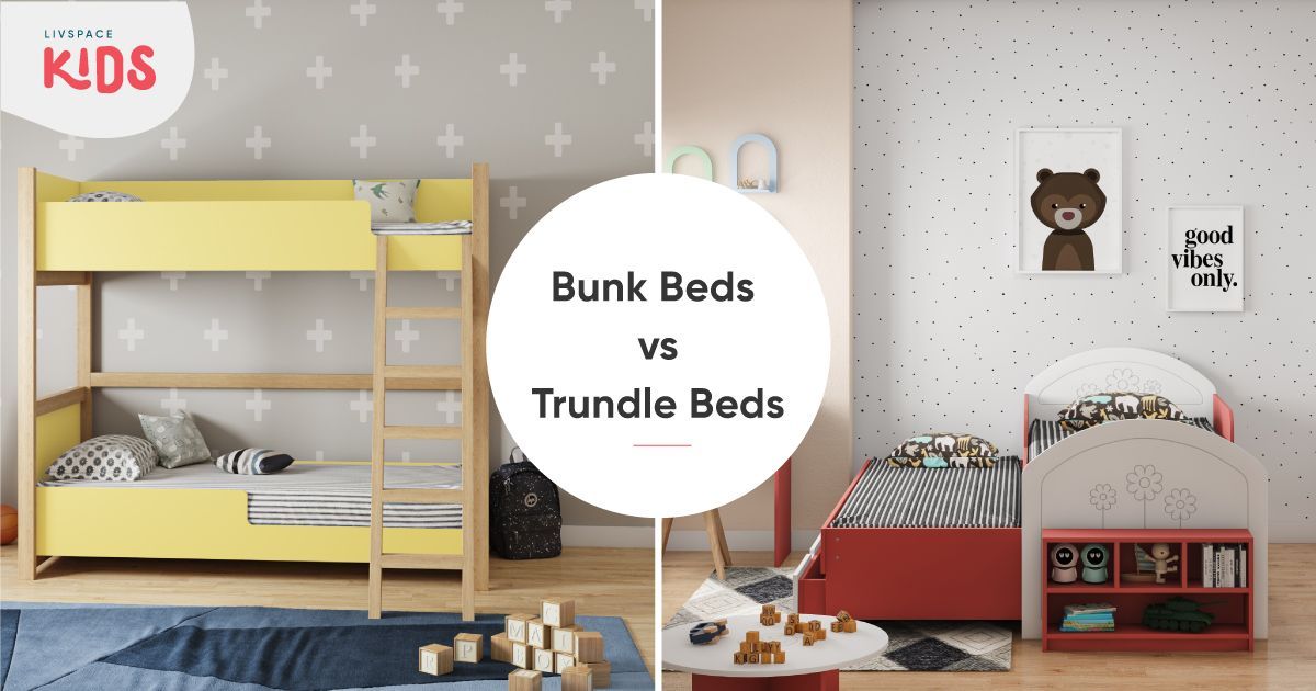 Pick Trundle or Bunk Bed for Compact Rooms
