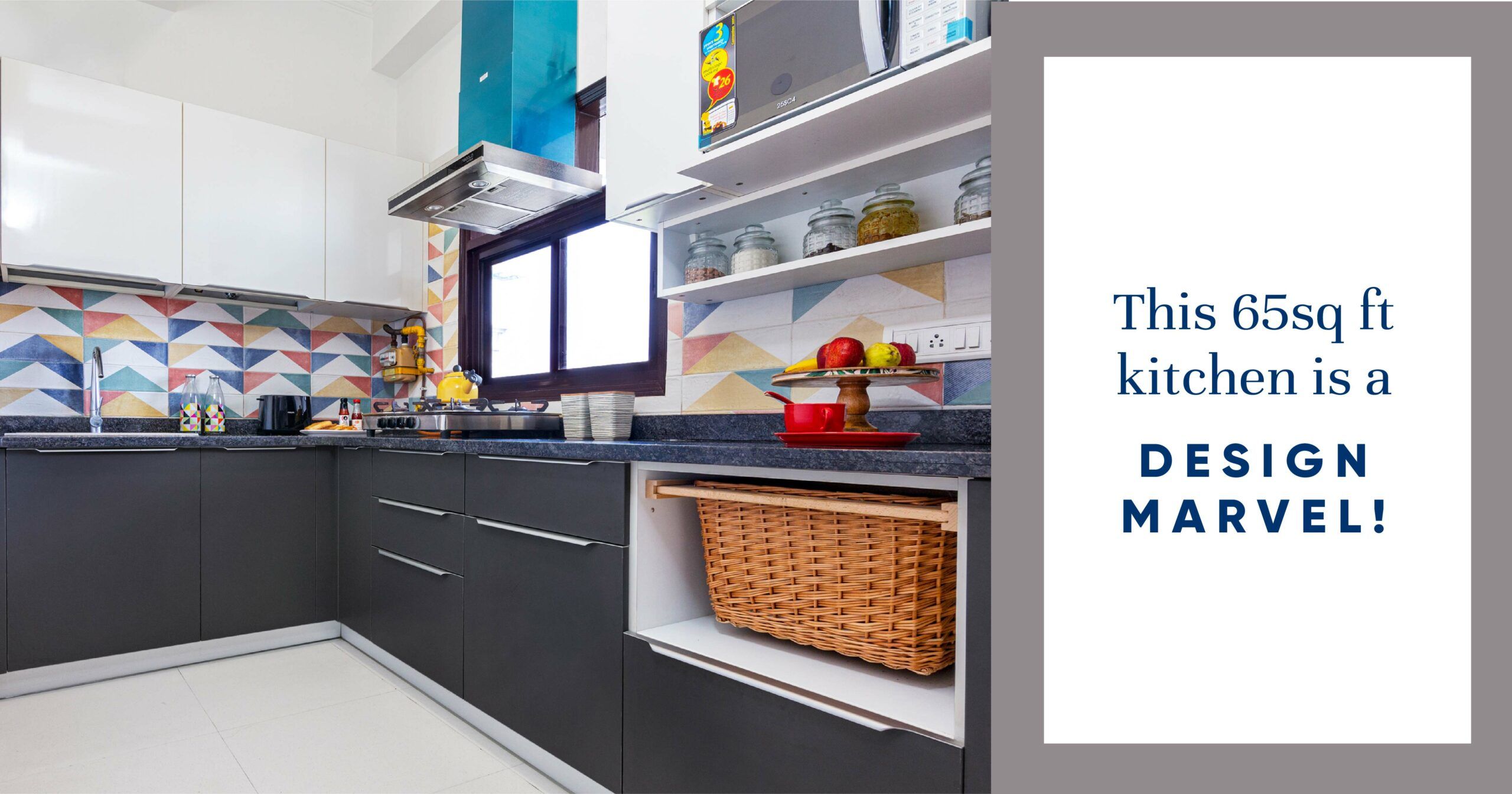 We Redesigned a Super Compact Dwarka Kitchen