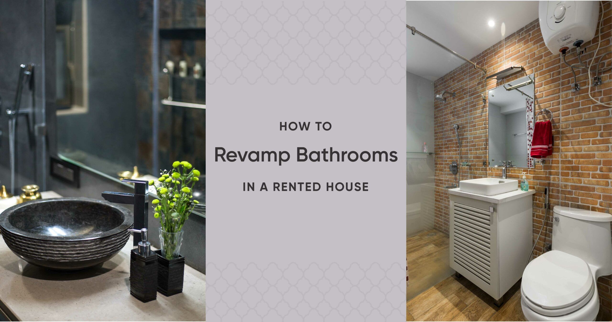 A Tenant’s Guide to Better Bathrooms Using Budget Ideas