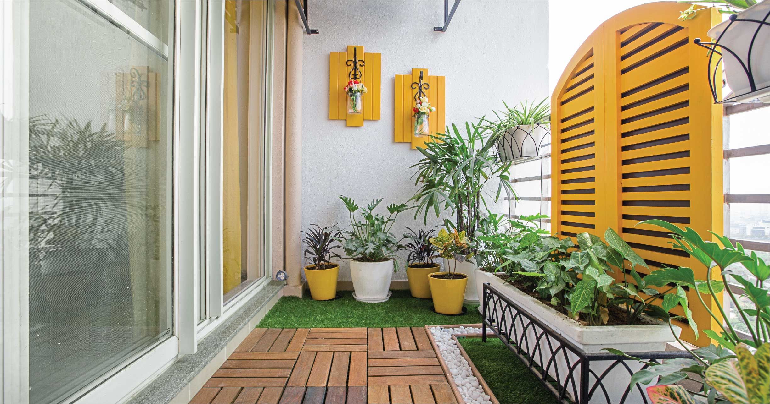 balcony wall ideas