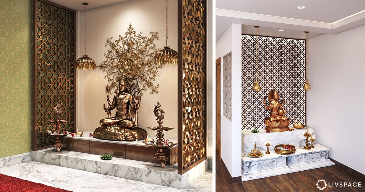 20 Wooden Pooja Mandir Designs For Your Home To Welcome 55 OFF