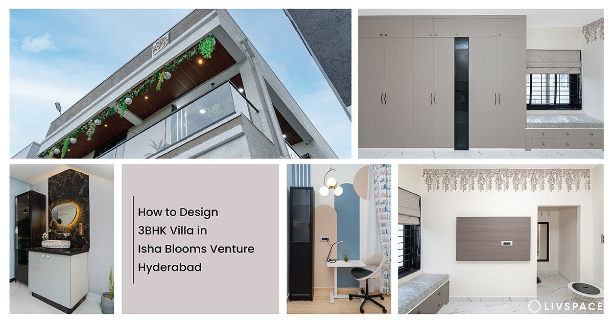 isha blooms venture 3bhk interiors in hyderabad