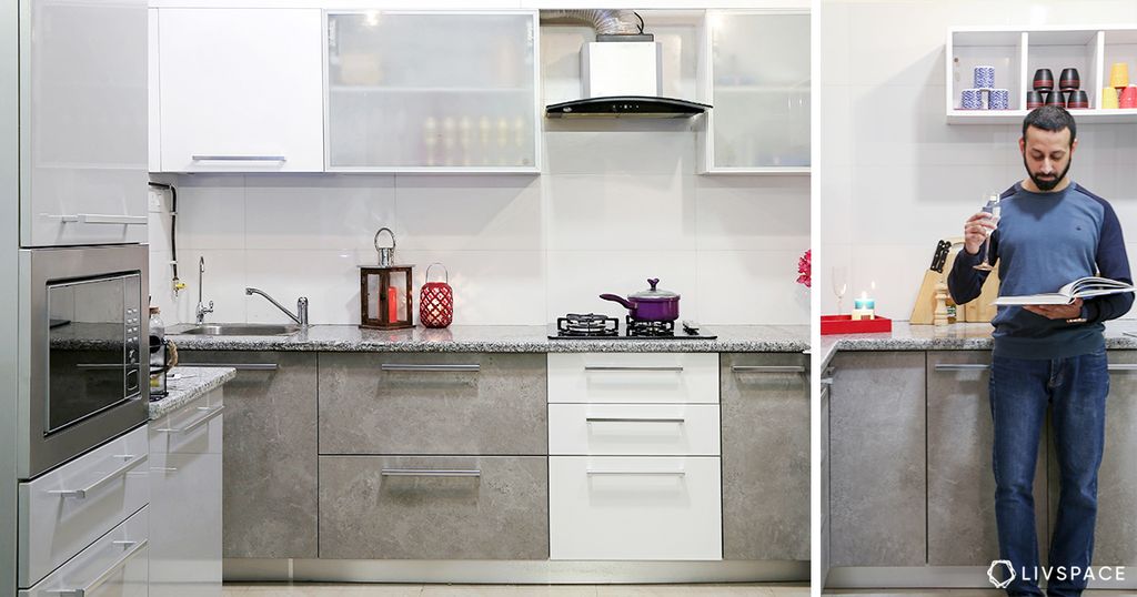 Compact And Elegant Noida Kitchen Home Tour