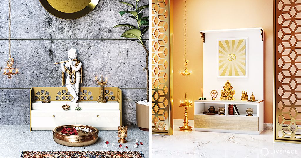 8 Stunning New Pooja Unit Designs of 2023 With Their Prices