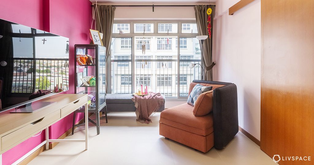 How Livspace Renovated This Cosy 2Room HDB Design in Bedok North