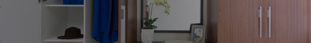 InterioBay Wardrobe Cabinets Banner