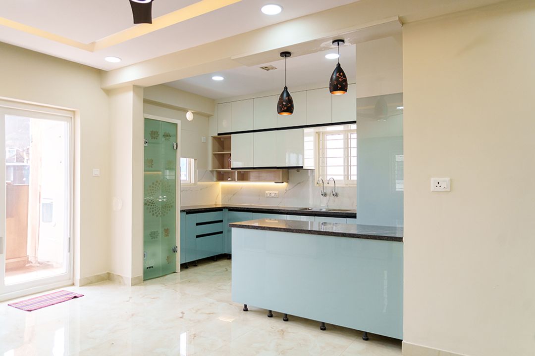 2BHK Modern Style Interior Design in Hyderabad Under 20 Lakhs | Livspace
