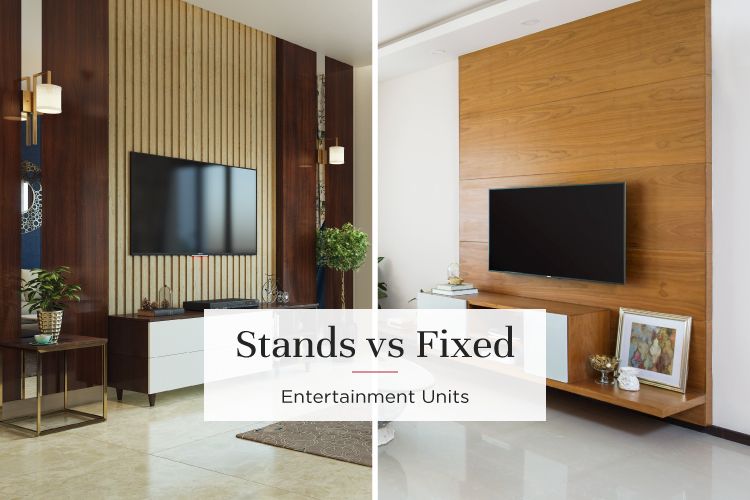 Difference Between Stand-alone vs Wall-mounted TV Unit Design
