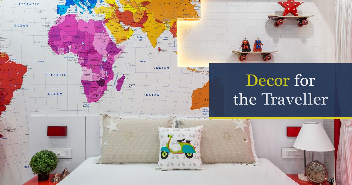 Fabulous Room Decor for Travel-Loving People Out There