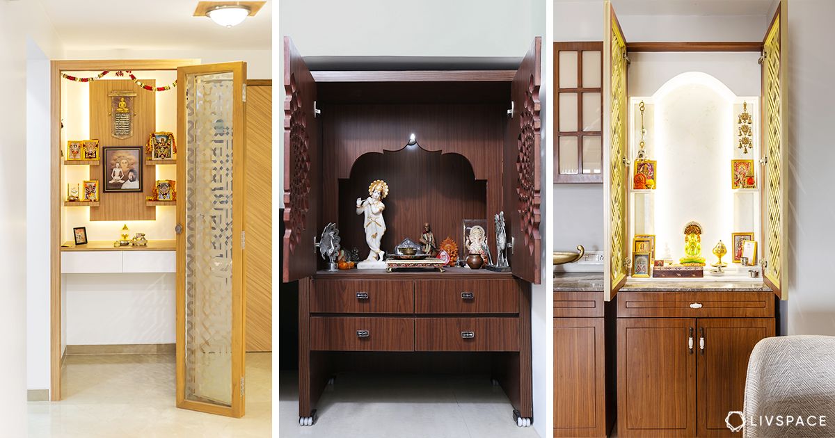 7 Pooja Room & Unit Door Designs For Your Home
