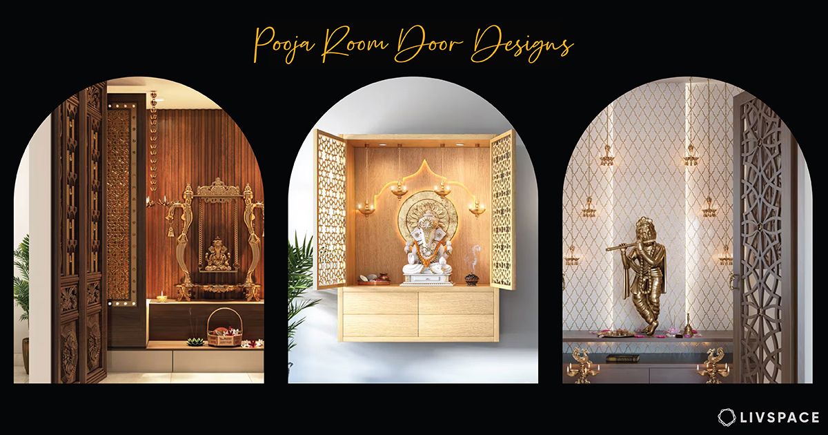 Pooja Room Door Designs Archives | Interior Design Ideas